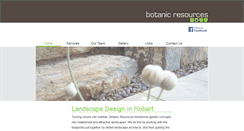 Desktop Screenshot of botanicresources.com.au