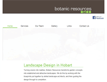Tablet Screenshot of botanicresources.com.au
